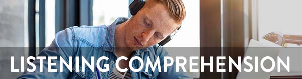 English listening comprehension practice